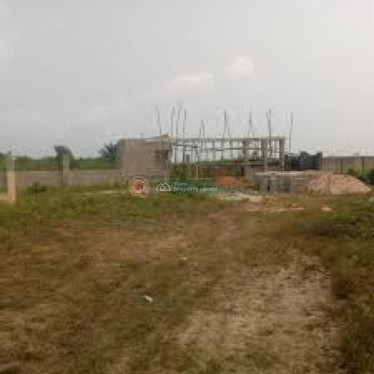 Fenced 4 Plots of Dry and Level Land at Epe, Oke Oso Behind Conoil Filling Station By T-junction Epe, Epe, Lagos, Mixed-use Land for Sale