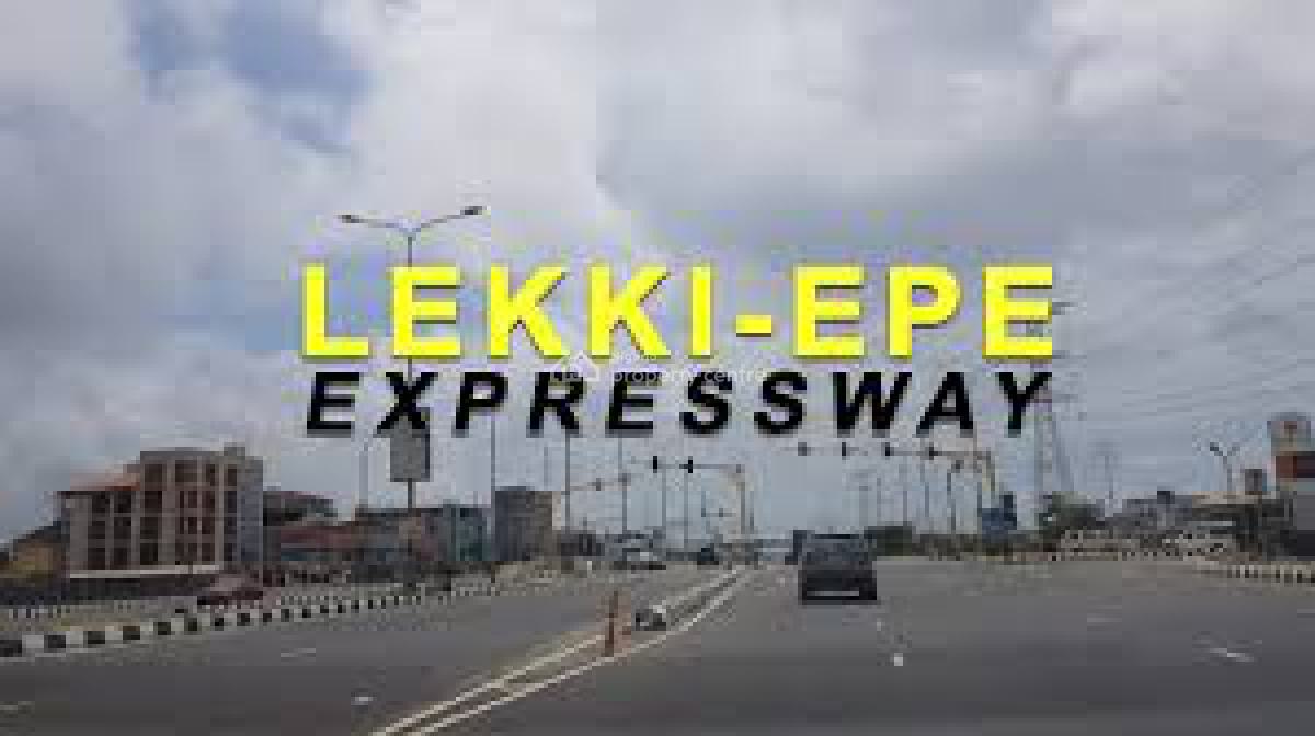 Fenced 4 Plots of Dry and Level Land Close to T-junction Epe, Oke Oso Behind Conoil Filling Station By T-junction, Epe, Lagos, Mixed-use Land for Sale