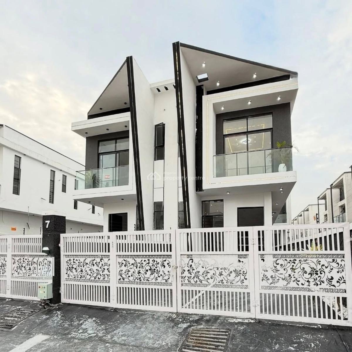Brand New 4 Bedroom Semi Detached Duplex with Bq, Ikota, Ikota, Lekki, Lagos, Semi-detached Duplex for Sale