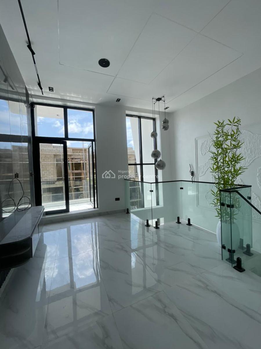 Exclusively Finished 4 Bedroom Detached Duplex with Bq, Off Addo Road, in a Well Secured Estate, Lekki Palm City Estate, Ajah, Lagos, Detached Duplex for Sale