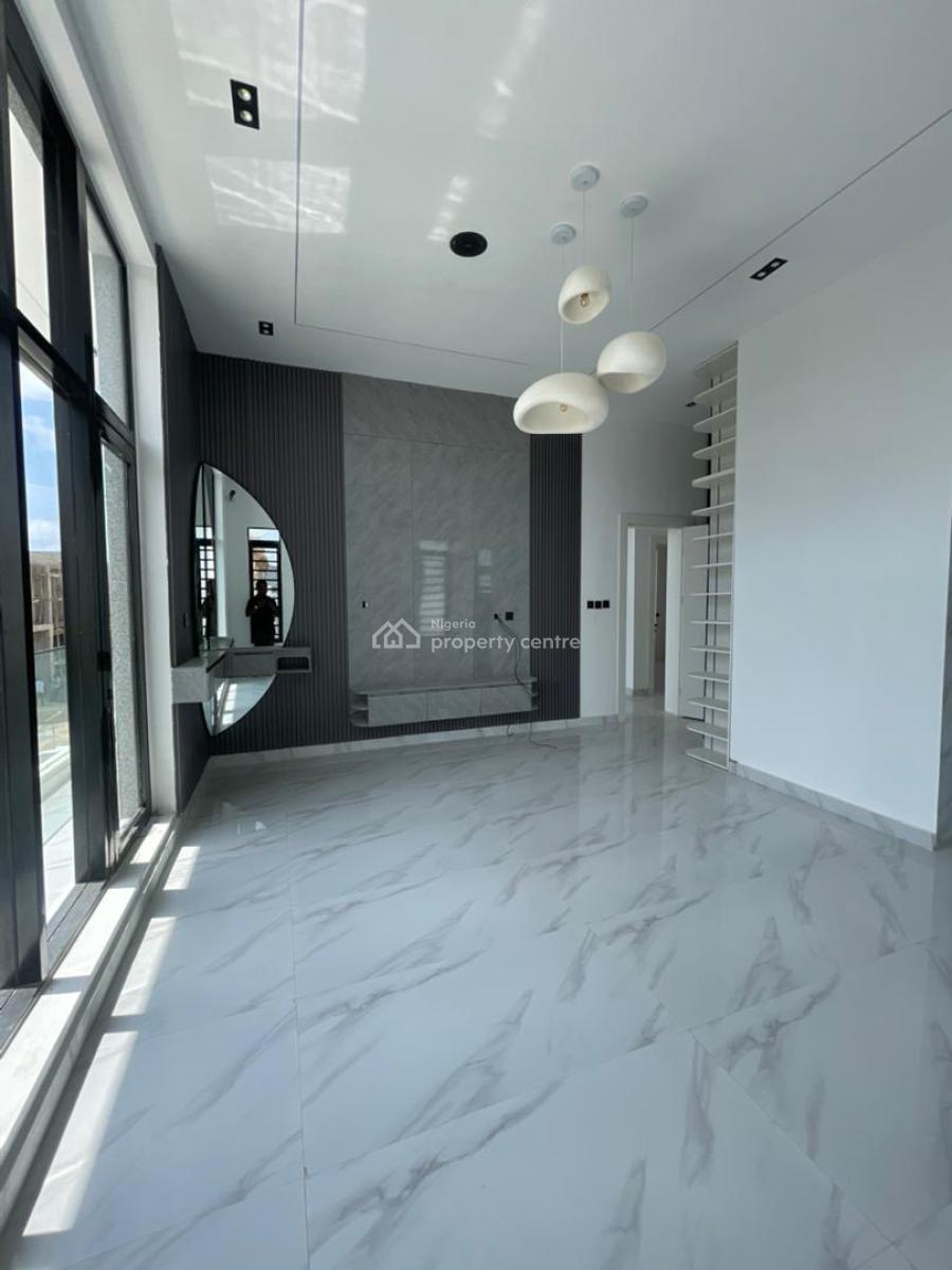 Exclusively Finished 4 Bedroom Detached Duplex with Bq, Off Addo Road, in a Well Secured Estate, Lekki Palm City Estate, Ajah, Lagos, Detached Duplex for Sale