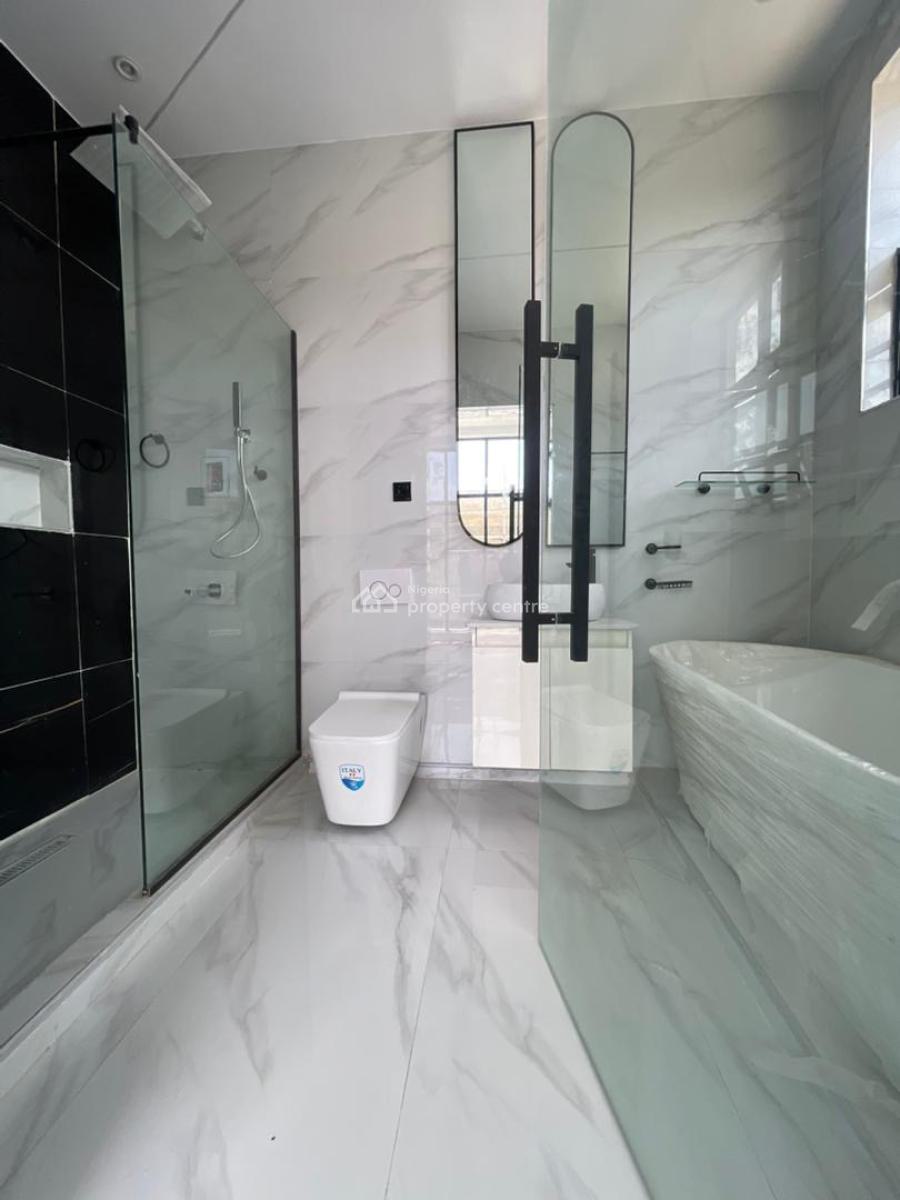 Exclusively Finished 4 Bedroom Detached Duplex with Bq, Off Addo Road, in a Well Secured Estate, Lekki Palm City Estate, Ajah, Lagos, Detached Duplex for Sale