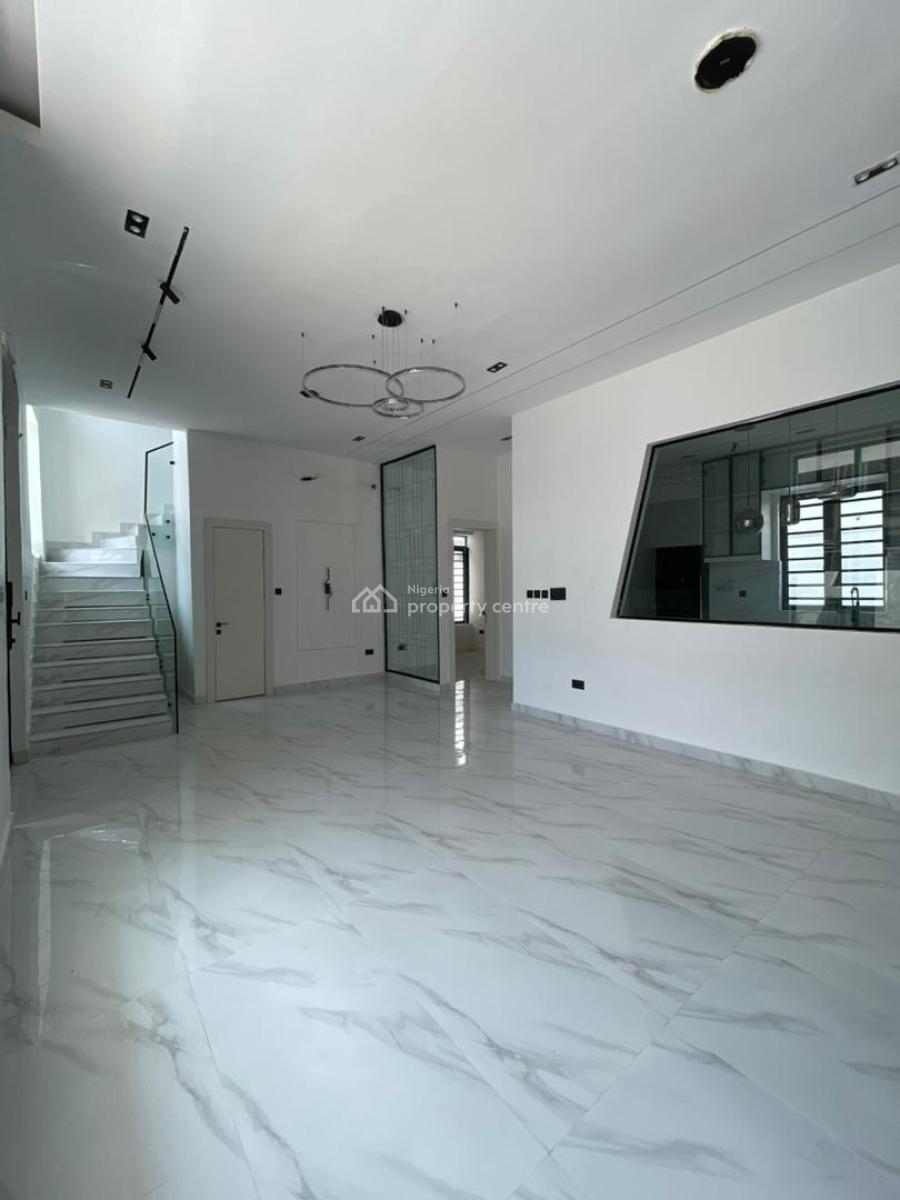 Exclusively Finished 4 Bedroom Detached Duplex with Bq, Off Addo Road, in a Well Secured Estate, Lekki Palm City Estate, Ajah, Lagos, Detached Duplex for Sale