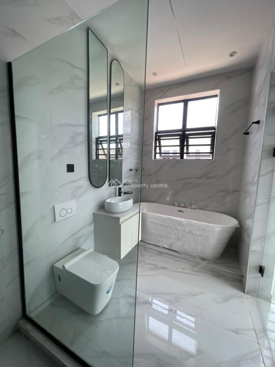 Exclusively Finished 4 Bedroom Detached Duplex with Bq, Off Addo Road, in a Well Secured Estate, Lekki Palm City Estate, Ajah, Lagos, Detached Duplex for Sale