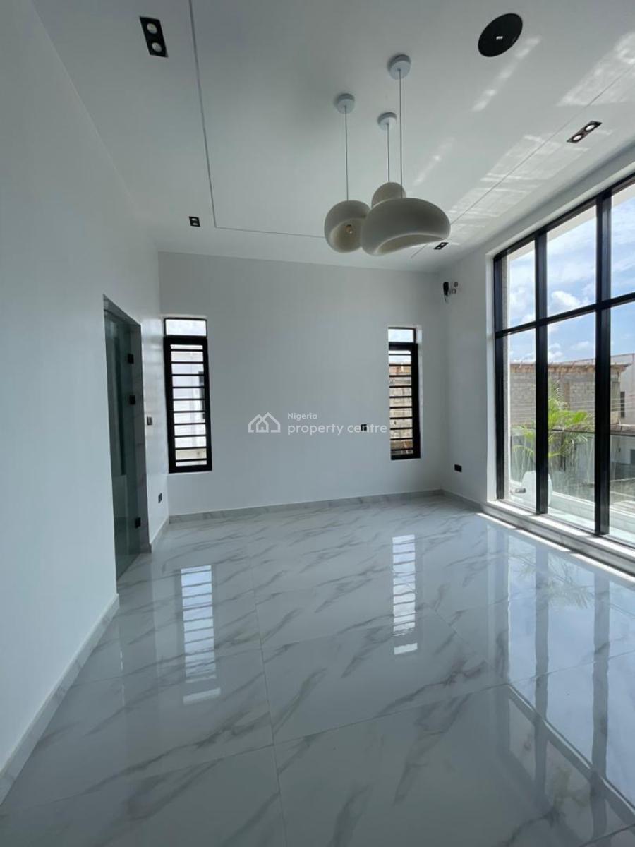 Exclusively Finished 4 Bedroom Detached Duplex with Bq, Off Addo Road, in a Well Secured Estate, Lekki Palm City Estate, Ajah, Lagos, Detached Duplex for Sale