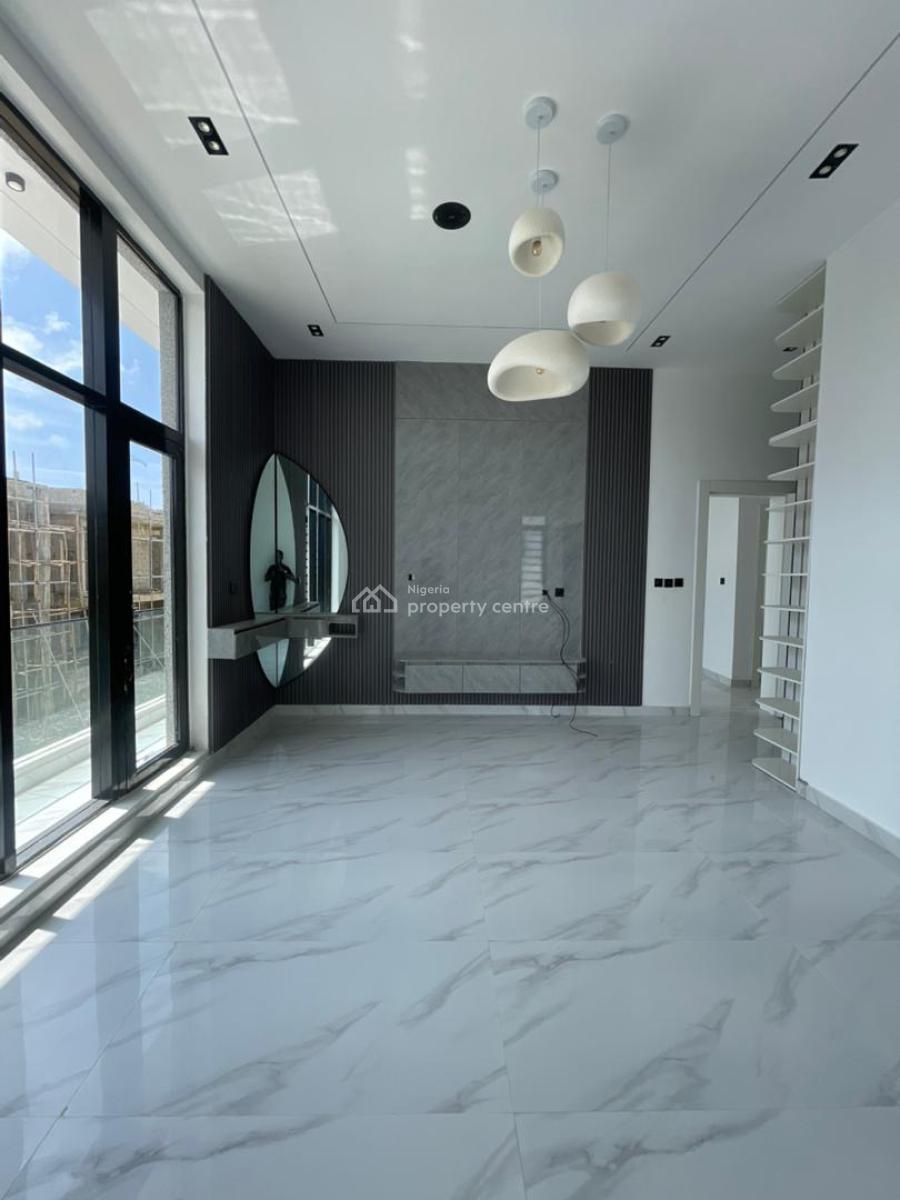 Exclusively Finished 4 Bedroom Detached Duplex with Bq, Off Addo Road, in a Well Secured Estate, Lekki Palm City Estate, Ajah, Lagos, Detached Duplex for Sale