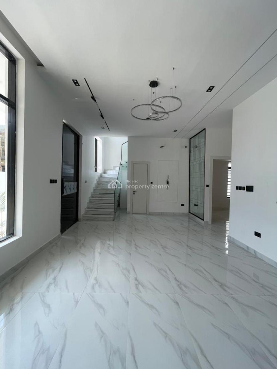 Exclusively Finished 4 Bedroom Detached Duplex with Bq, Off Addo Road, in a Well Secured Estate, Lekki Palm City Estate, Ajah, Lagos, Detached Duplex for Sale