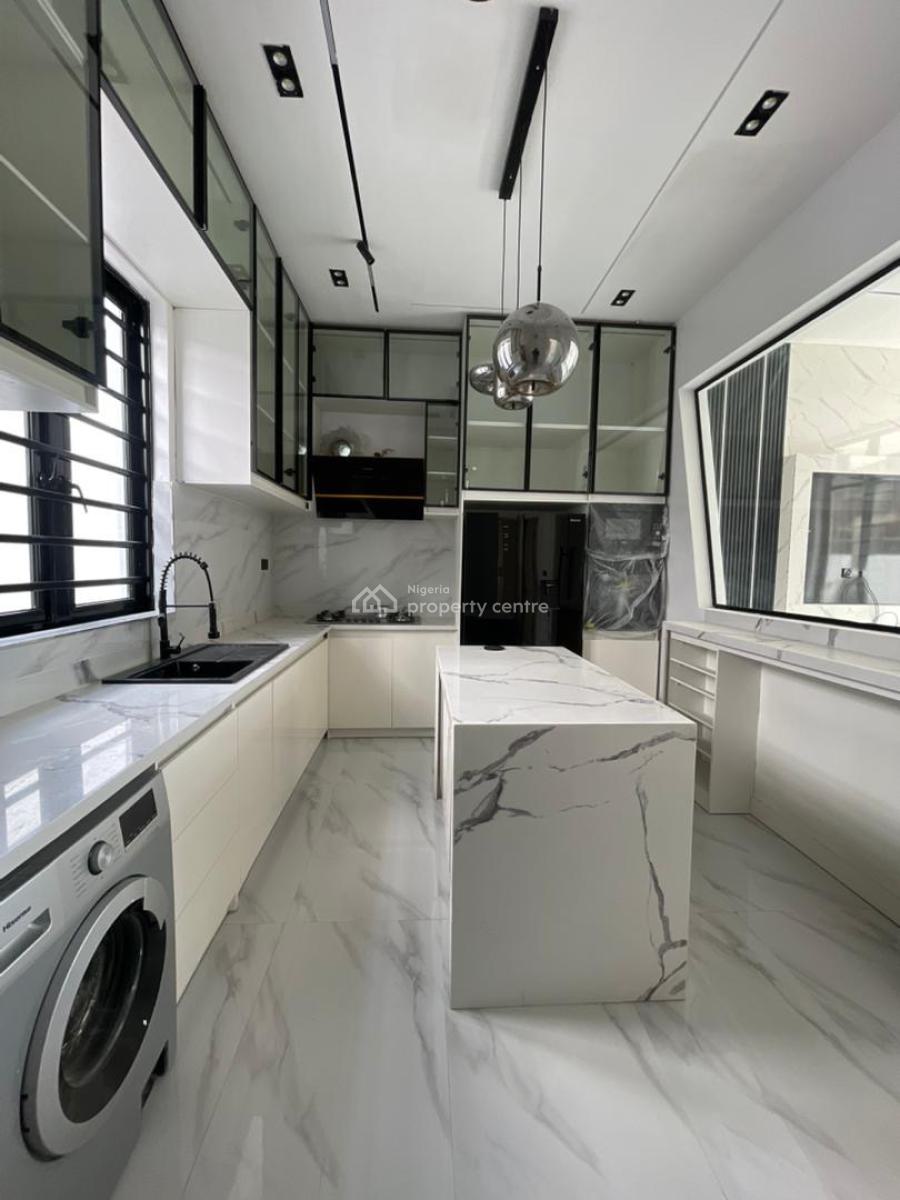 Exclusively Finished 4 Bedroom Detached Duplex with Bq, Off Addo Road, in a Well Secured Estate, Lekki Palm City Estate, Ajah, Lagos, Detached Duplex for Sale