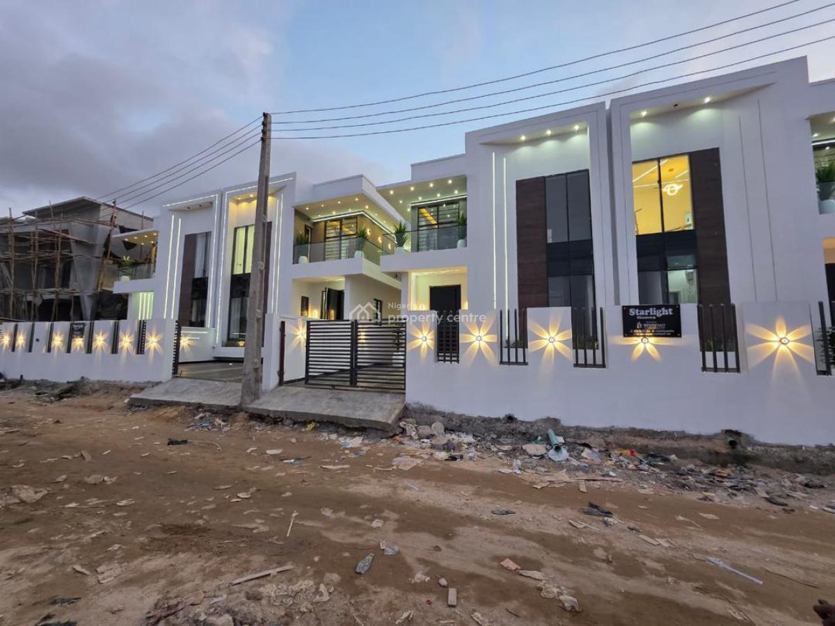 Value Centric 4 Bedroom Semi-detached Duplex + Bq, Off Addo Road, Lekki Palm City, Ajah, Lagos, Semi-detached Duplex for Sale