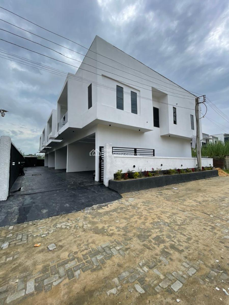 Exquisitely Finished 4 Bedroom Terraced Duplex in a Serene Estate, Situated in a Well Secured and Serene Estate, Ajah, Lagos, Terraced Duplex for Sale