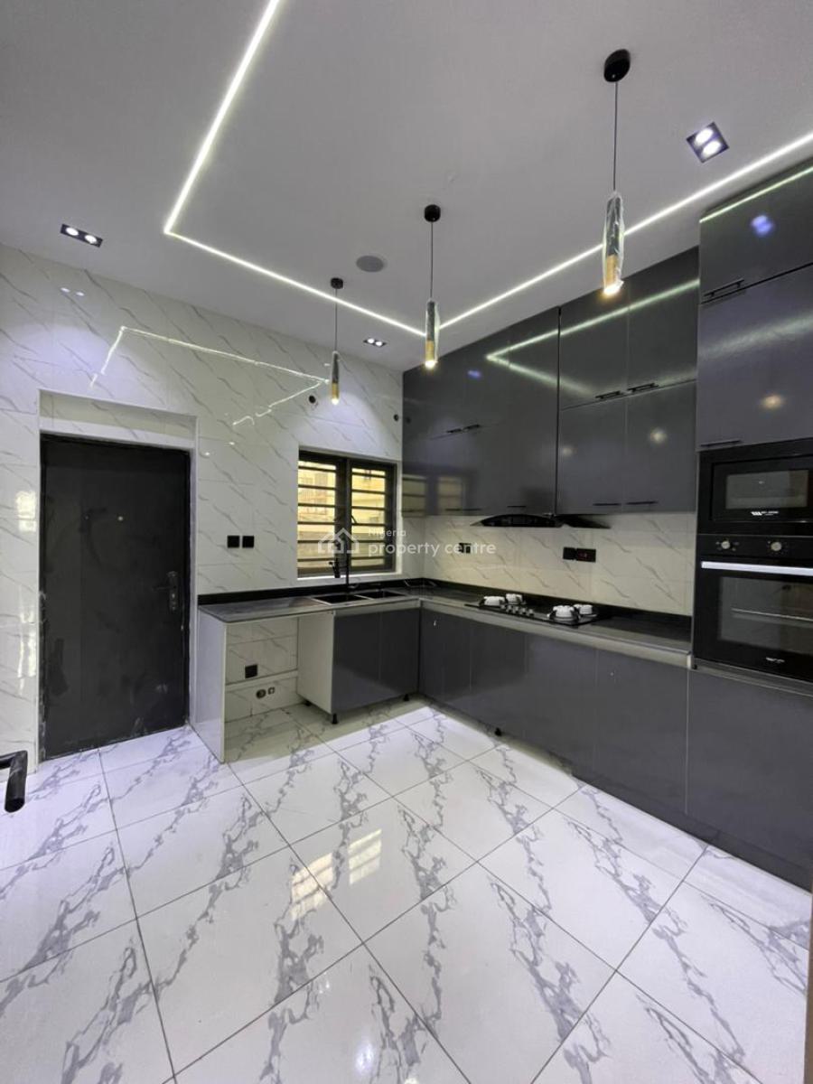 Exquisitely Finished 4 Bedroom Terraced Duplex in a Serene Estate, Situated in a Well Secured and Serene Estate, Ajah, Lagos, Terraced Duplex for Sale