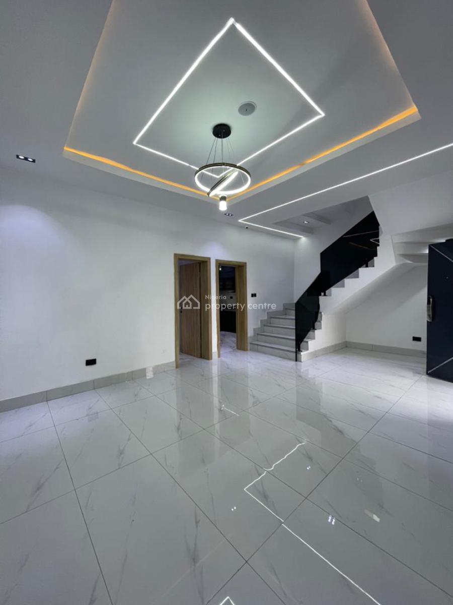 Exquisitely Finished 4 Bedroom Terraced Duplex in a Serene Estate, Situated in a Well Secured and Serene Estate, Ajah, Lagos, Terraced Duplex for Sale