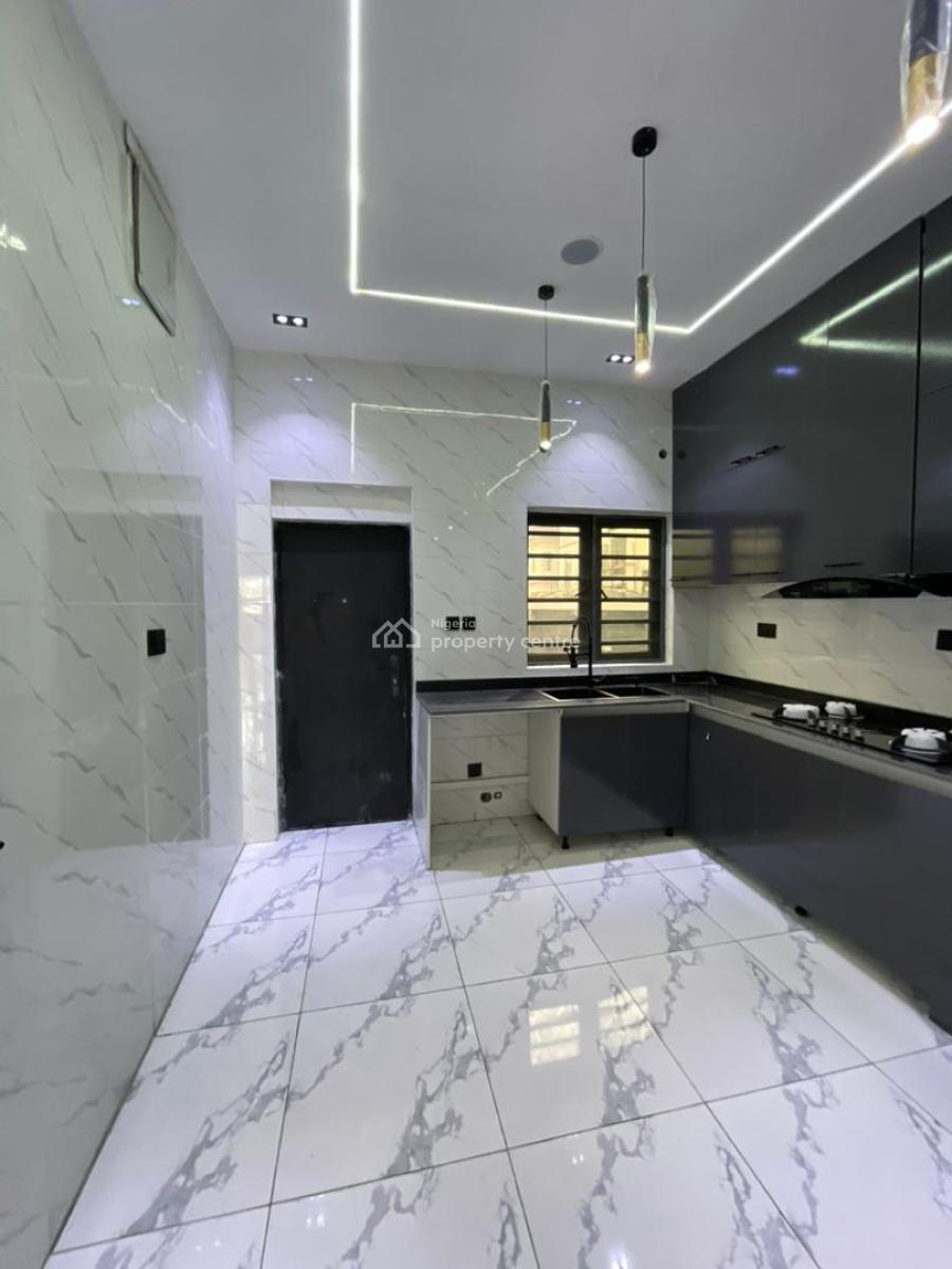 Exquisitely Finished 4 Bedroom Terraced Duplex in a Serene Estate, Situated in a Well Secured and Serene Estate, Ajah, Lagos, Terraced Duplex for Sale