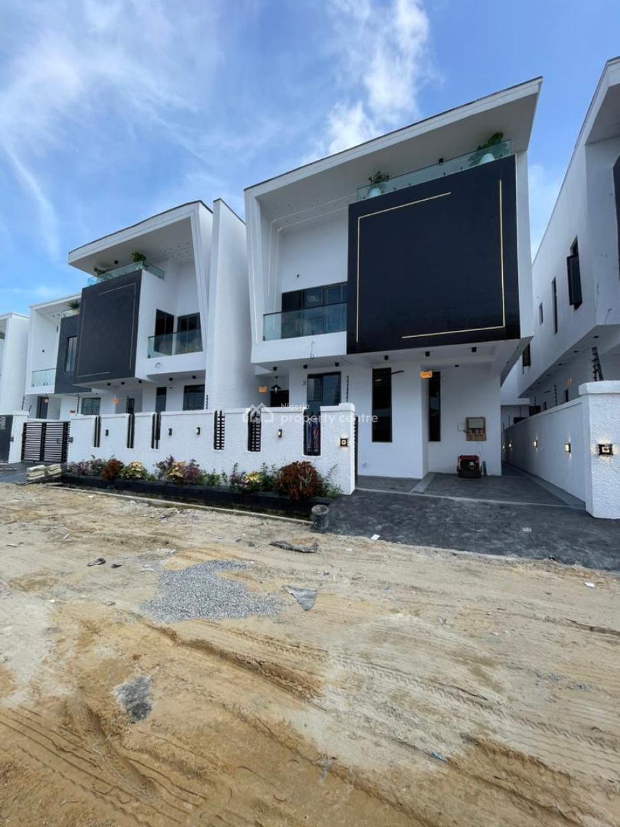 Beautifully Finished 4 Bedroom Semi-detached Duplex + Bq, in a Good Environment, Ajah, Lagos, Semi-detached Duplex for Sale