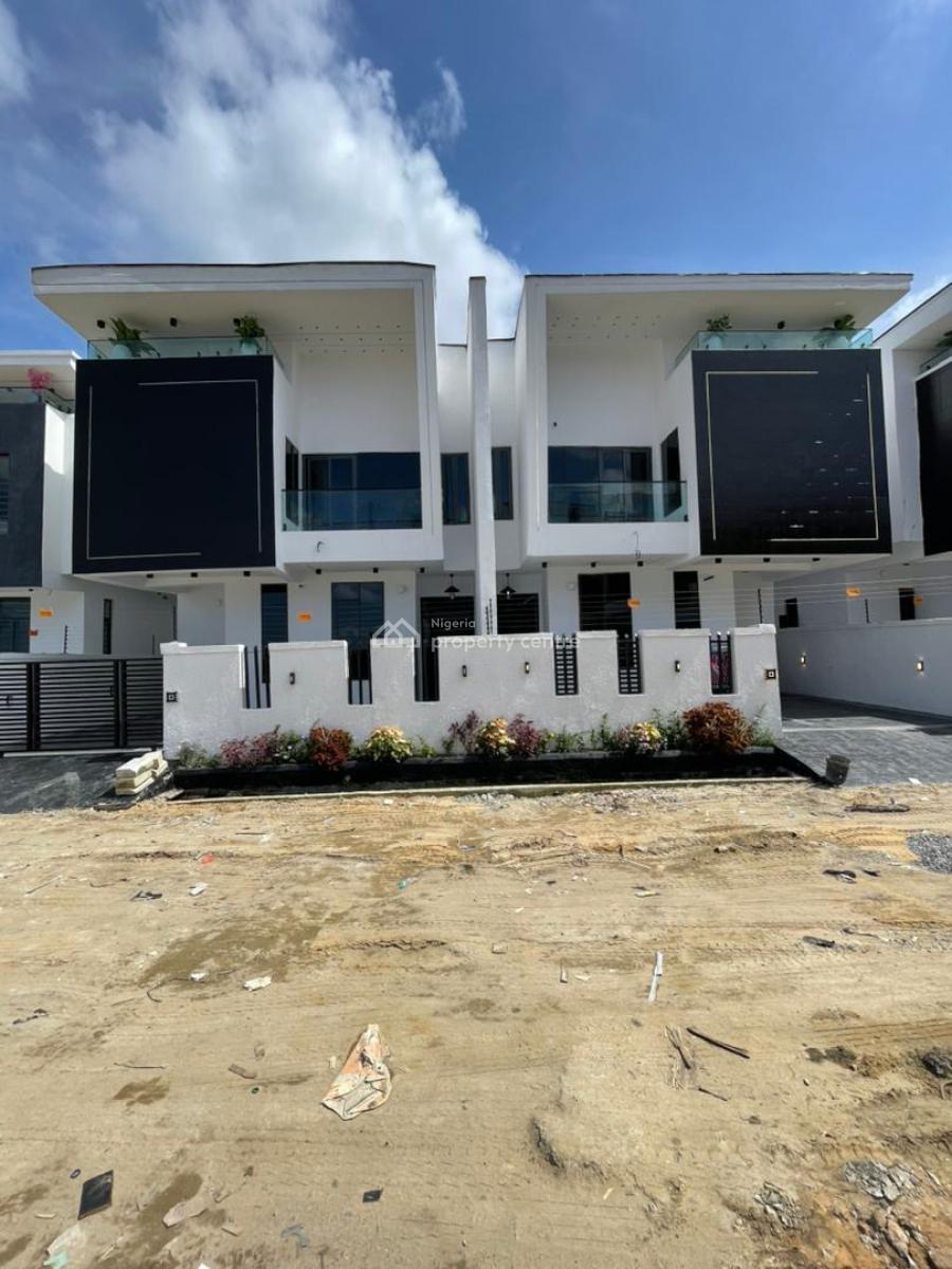 Beautifully Finished 4 Bedroom Semi-detached Duplex + Bq, in a Good Environment, Ajah, Lagos, Semi-detached Duplex for Sale