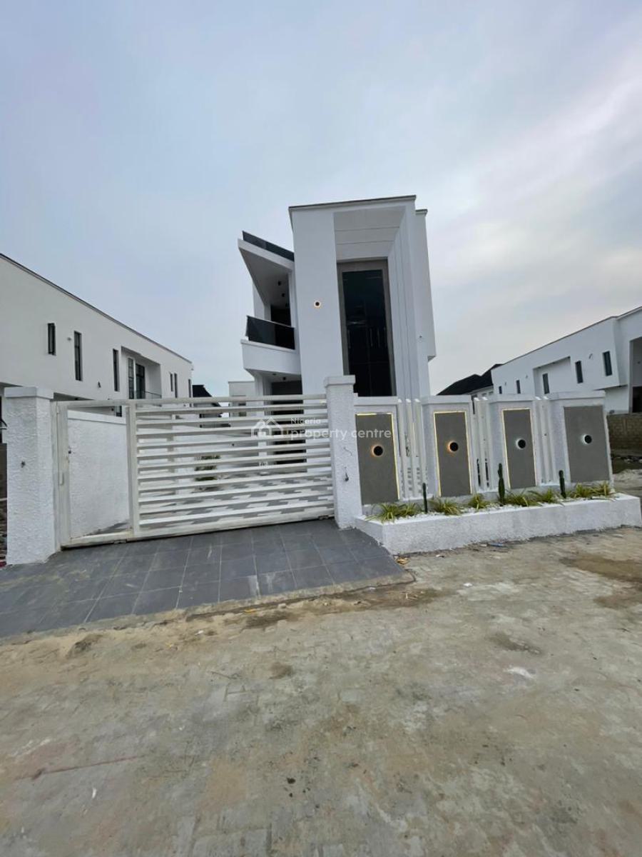 Top Rated Luxury Finished 5 Bedroom Duplex with Swimming Pool and Bq, Ajah, Lagos, Detached Duplex for Sale