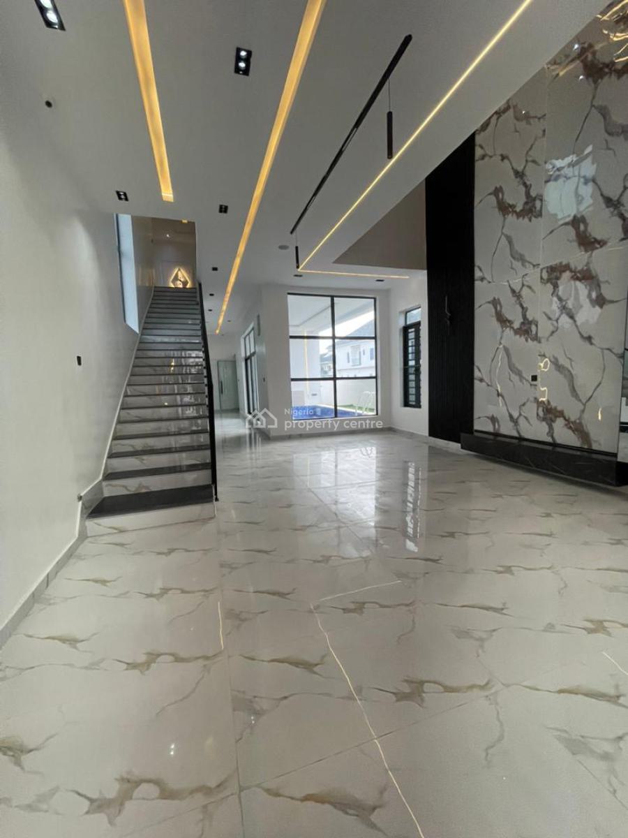 Top Rated Luxury Finished 5 Bedroom Duplex with Swimming Pool and Bq, Ajah, Lagos, Detached Duplex for Sale