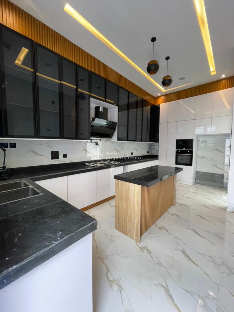 Top Rated Luxury Finished 5 Bedroom Duplex with Swimming Pool and Bq, Ajah, Lagos, Detached Duplex for Sale