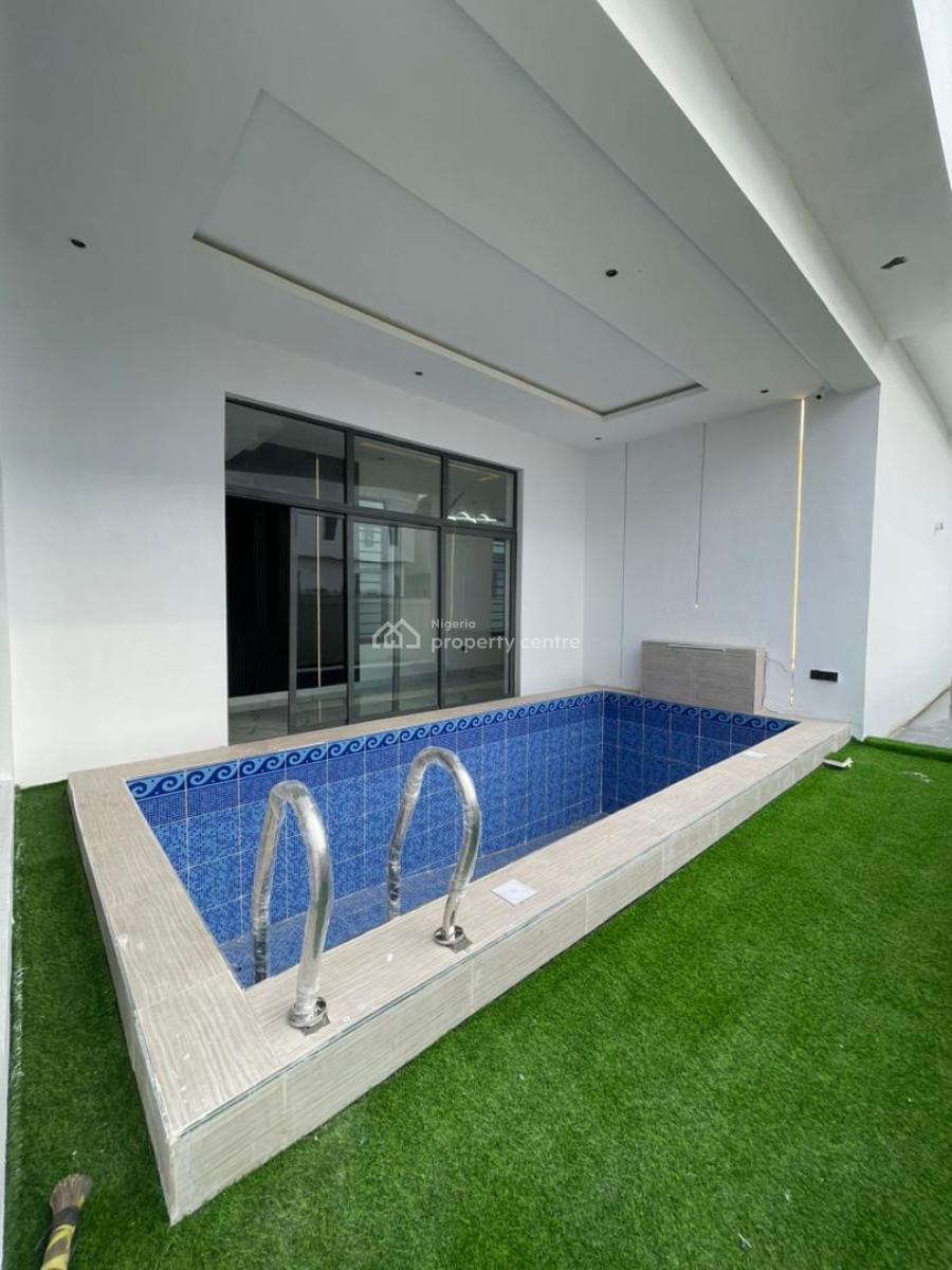 Top Rated Luxury Finished 5 Bedroom Duplex with Swimming Pool and Bq, Ajah, Lagos, Detached Duplex for Sale