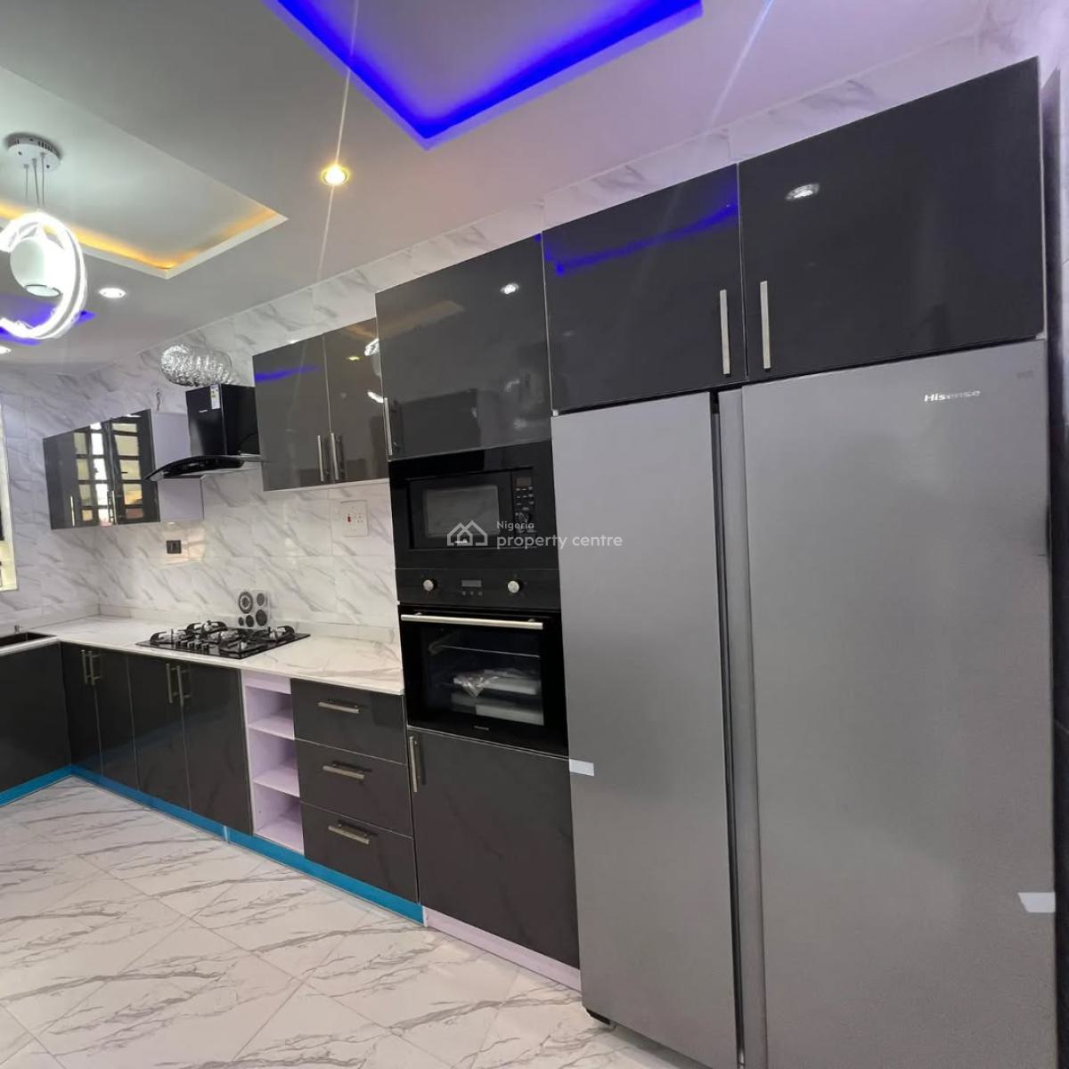 Self Serviced Fivebedroom Terrace Duplex with Self Compound, Solar,gym, Lakowe, Ibeju Lekki, Lagos, Terraced Duplex for Sale