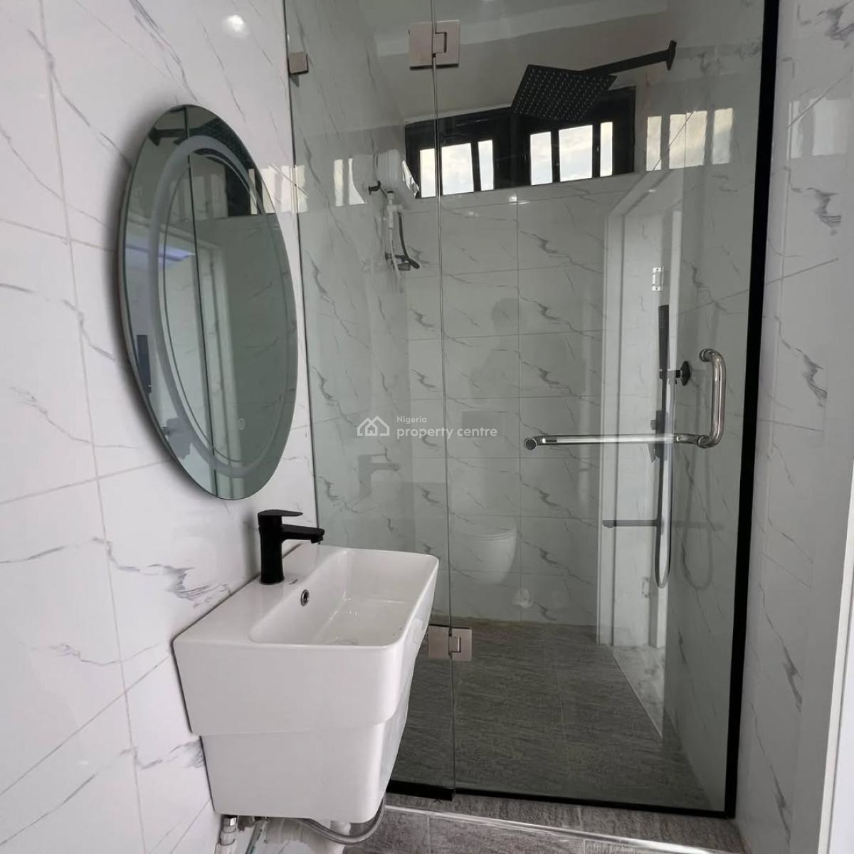 Self Serviced Fivebedroom Terrace Duplex with Self Compound, Solar,gym, Lakowe, Ibeju Lekki, Lagos, Terraced Duplex for Sale