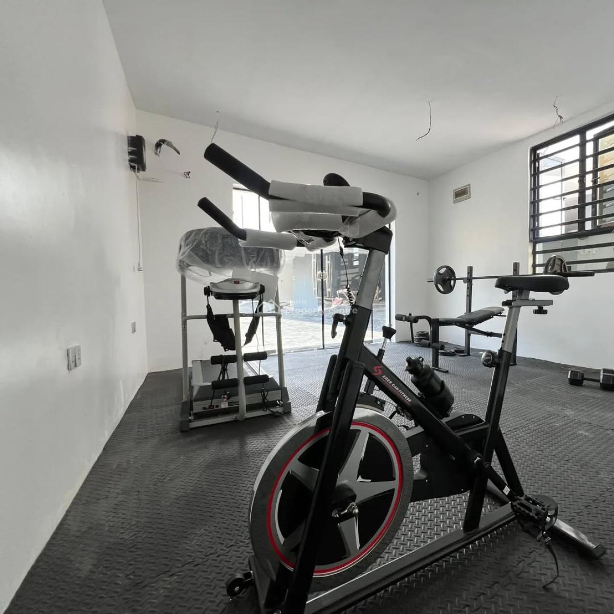 Self Serviced Fivebedroom Terrace Duplex with Self Compound, Solar,gym, Lakowe, Ibeju Lekki, Lagos, Terraced Duplex for Sale