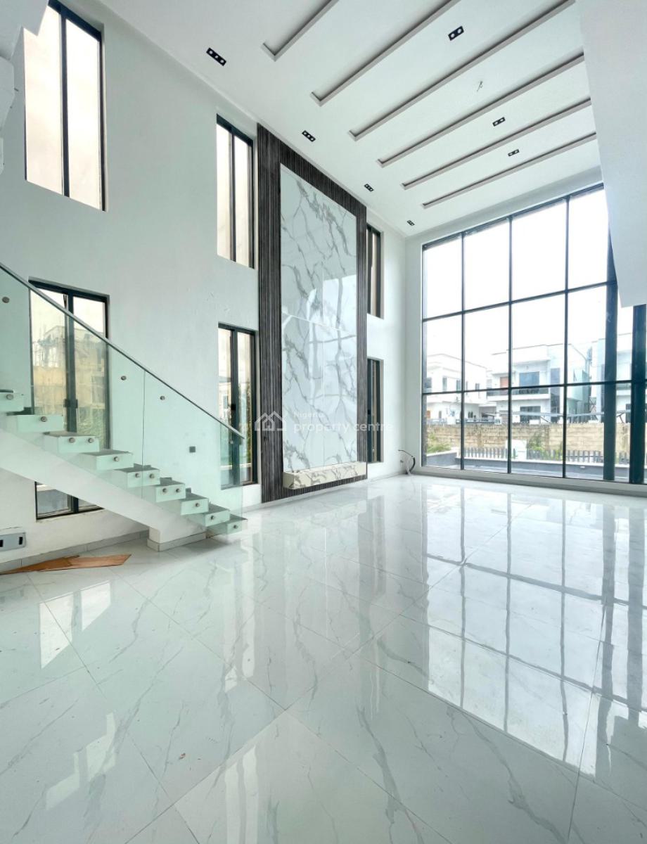 Exquisitely Built 5 Bedroom Fully Detached Duplex with Bq, Cinema, Roo, Megamound Lekki County, Lekki, Lagos, Detached Duplex for Sale