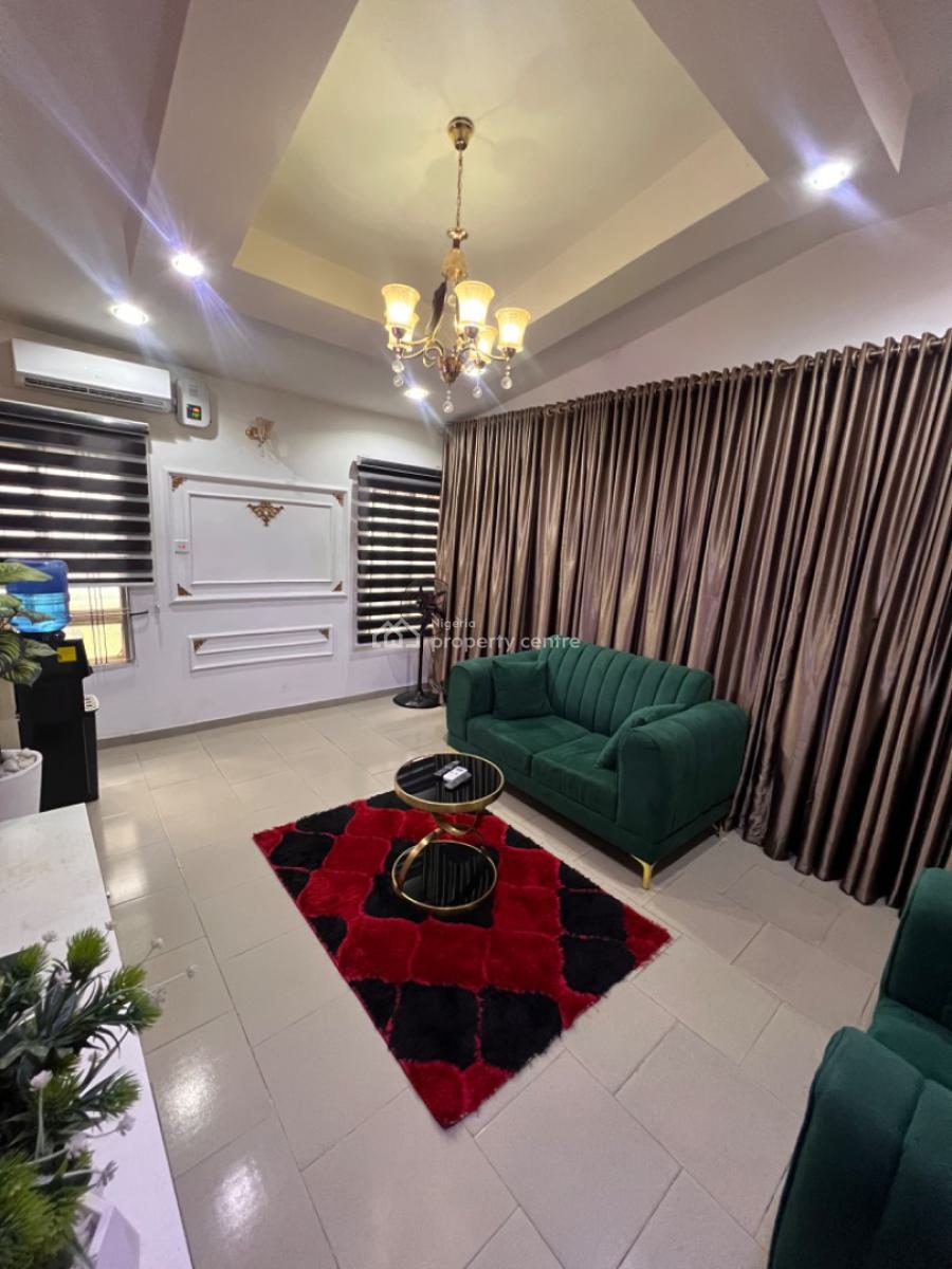 Fully Furnished One Bedroom Terraced Bungalow with Private Gate, Area 8, Garki, Abuja, Terraced Bungalow for Rent