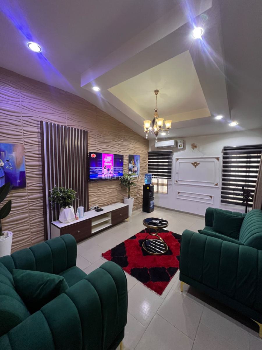 Fully Furnished One Bedroom Terraced Bungalow with Private Gate, Area 8, Garki, Abuja, Terraced Bungalow for Rent