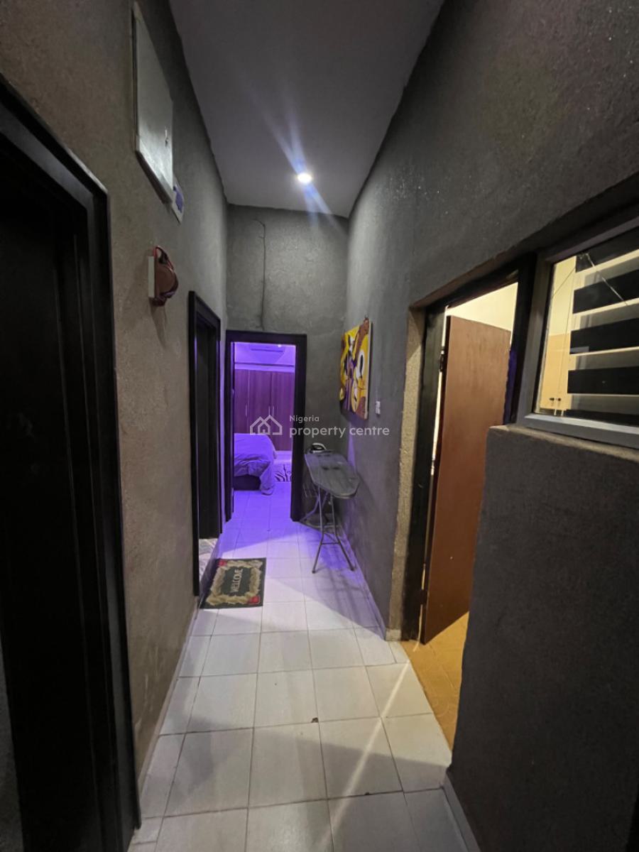 Fully Furnished One Bedroom Terraced Bungalow with Private Gate, Area 8, Garki, Abuja, Terraced Bungalow for Rent