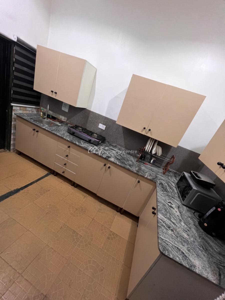 Fully Furnished One Bedroom Terraced Bungalow with Private Gate, Area 8, Garki, Abuja, Terraced Bungalow for Rent