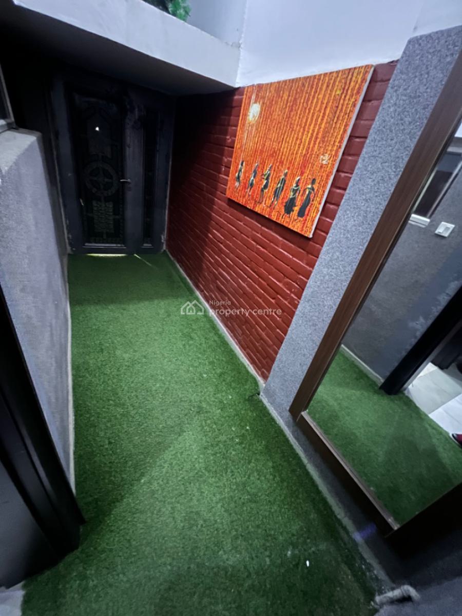 Fully Furnished One Bedroom Terraced Bungalow with Private Gate, Area 8, Garki, Abuja, Terraced Bungalow for Rent