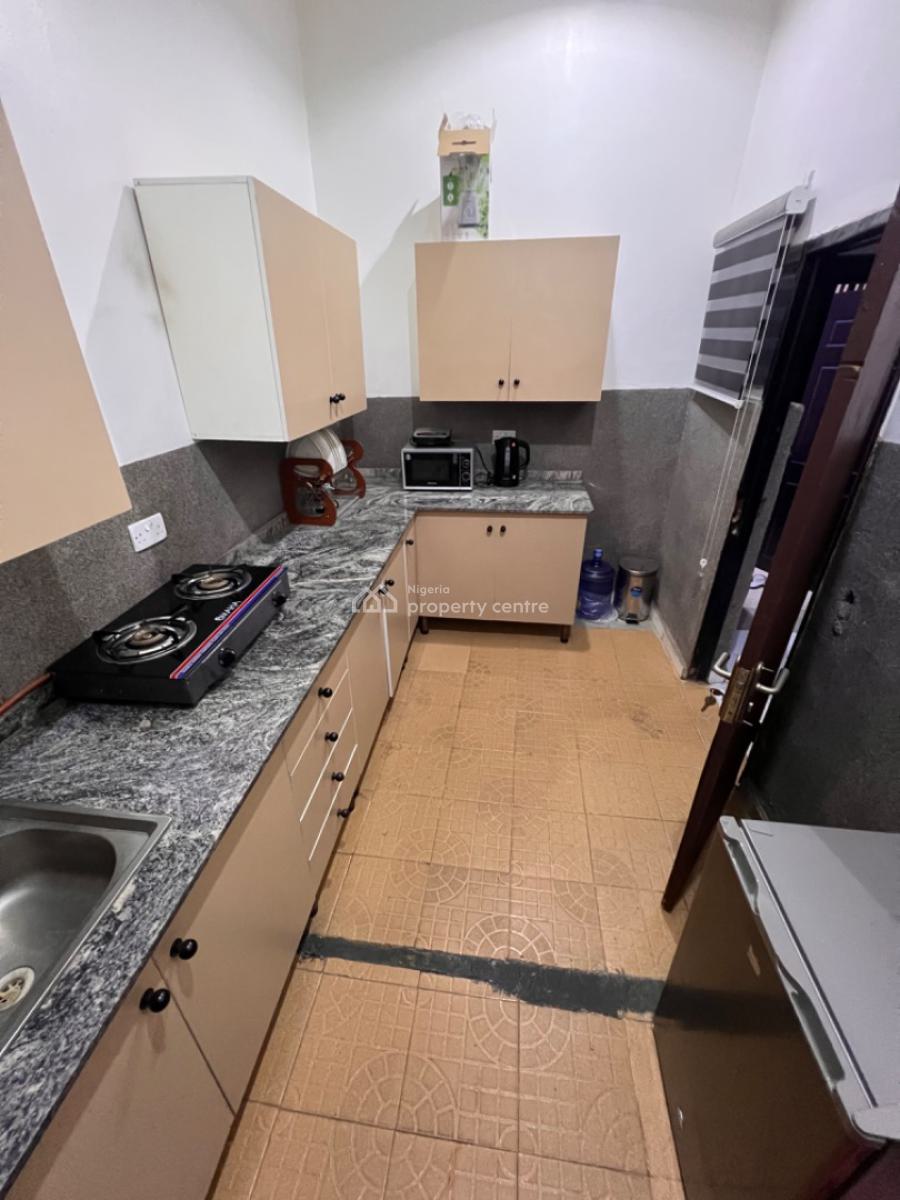 Fully Furnished One Bedroom Terraced Bungalow with Private Gate, Area 8, Garki, Abuja, Terraced Bungalow for Rent