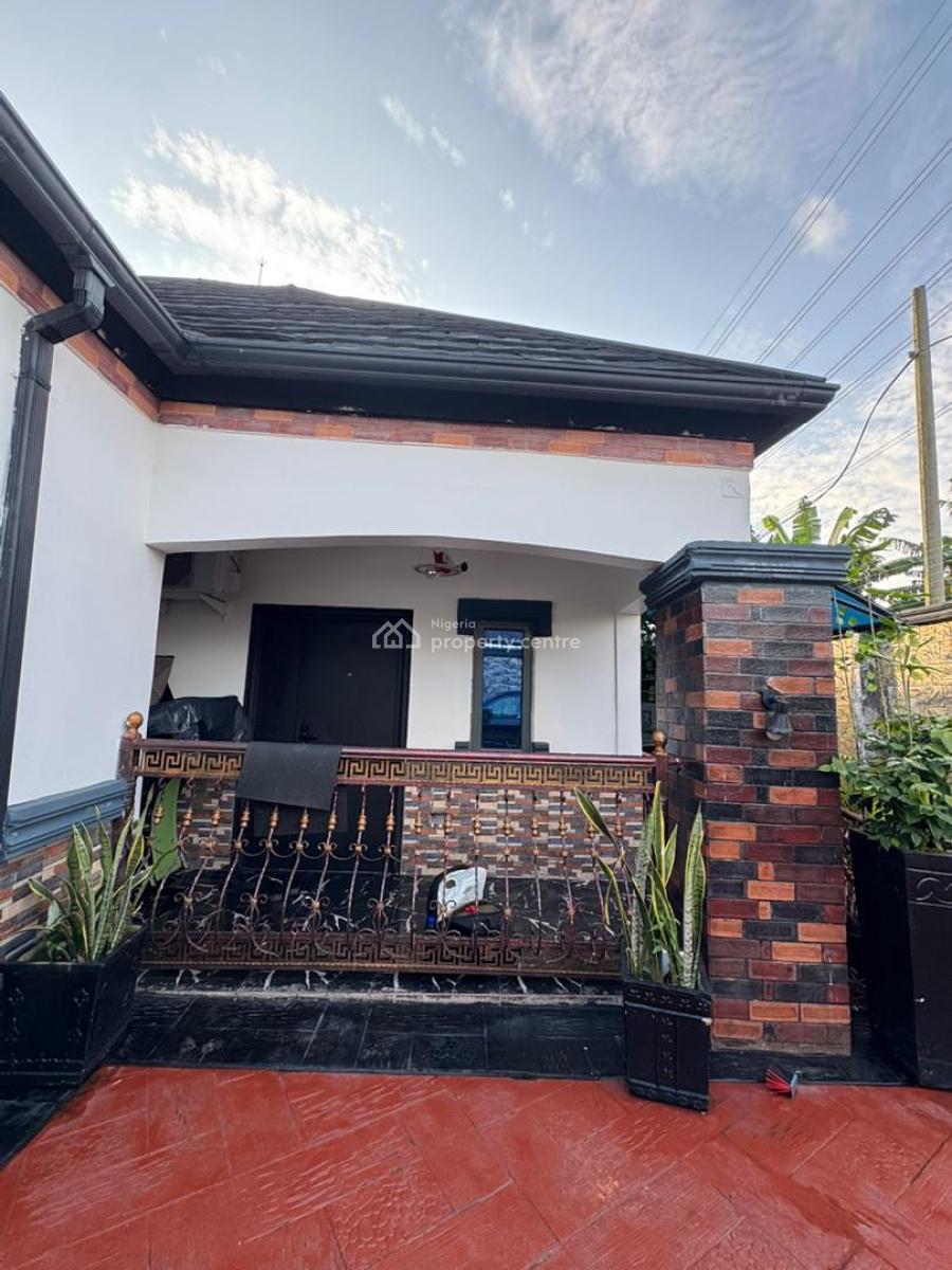 Modern 3 Bedroom Detached Bungalow with Gate House, Sars Road, Port Harcourt, Rivers, Detached Bungalow for Sale