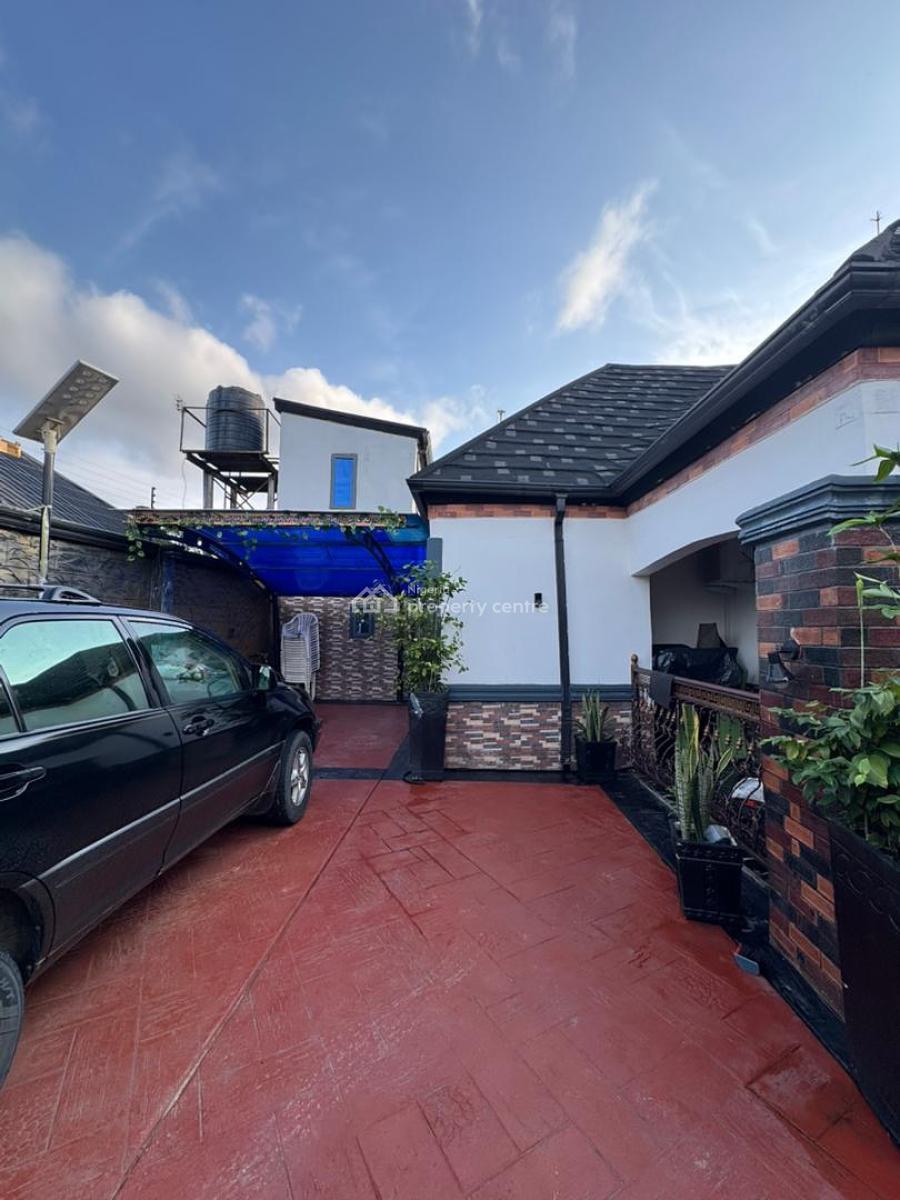 Modern 3 Bedroom Detached Bungalow with Gate House, Sars Road, Port Harcourt, Rivers, Detached Bungalow for Sale