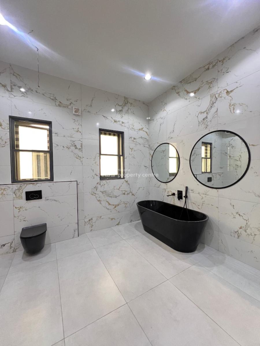 Elegantly Built 5 Bedroom Detached with Pool, Cinema, Gym & Rooftop Te, Lekki Phase 1, Lekki, Lagos, Detached Duplex for Sale