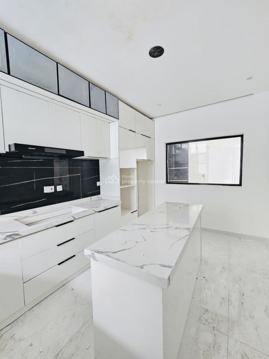 Contemporary 4 Bedroom Terrace Triplex with a Self Compound & Bq, Ikate, Lekki, Lagos, Terraced Duplex for Sale