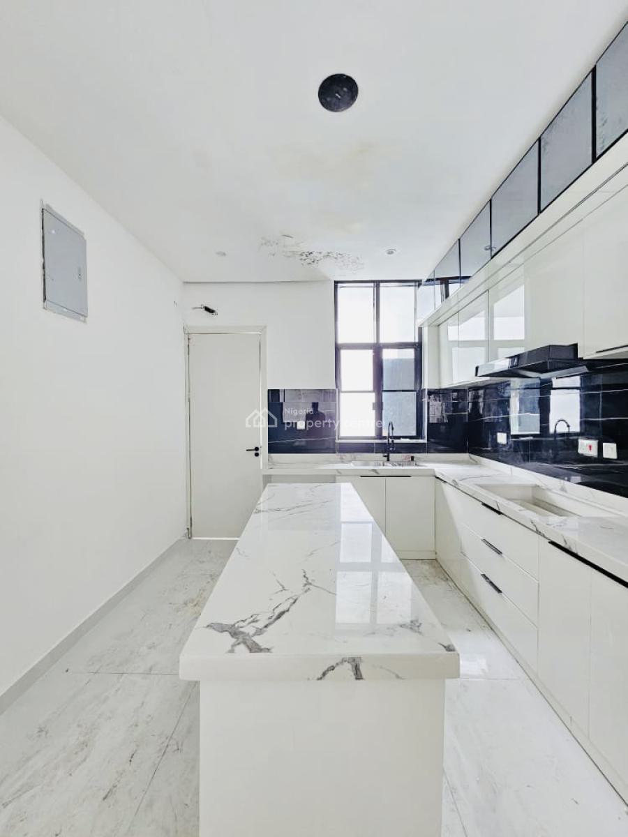 Contemporary 4 Bedroom Terrace Triplex with a Self Compound & Bq, Ikate, Lekki, Lagos, Terraced Duplex for Sale