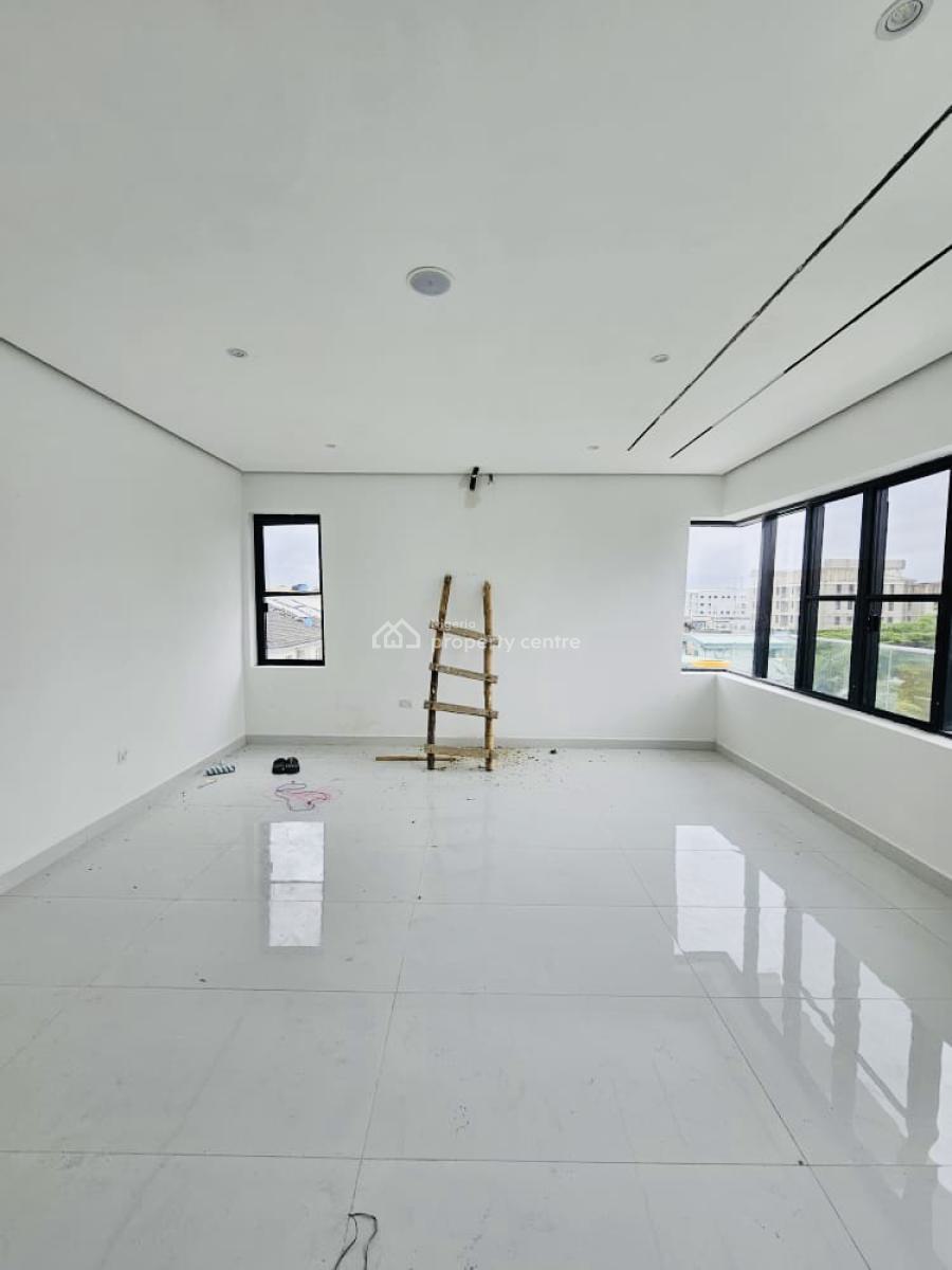 Contemporary 4 Bedroom Terrace Triplex with a Self Compound & Bq, Ikate, Lekki, Lagos, Terraced Duplex for Sale