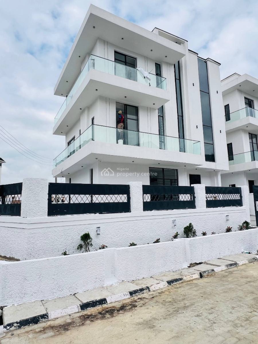5 Bedroom Fully Detached Duplex+bq, & Pool, Chevron Lekki Lagos, Lekki Phase 1, Lekki, Lagos, Detached Duplex for Sale