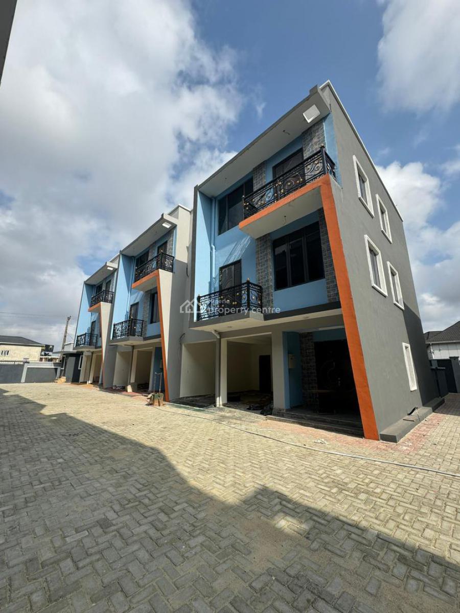 Brand New 4-bedroom Terrace Duplex, Secure, Peaceful & Central Neighborhood, Jibowu, Yaba, Lagos, Terraced Duplex for Sale