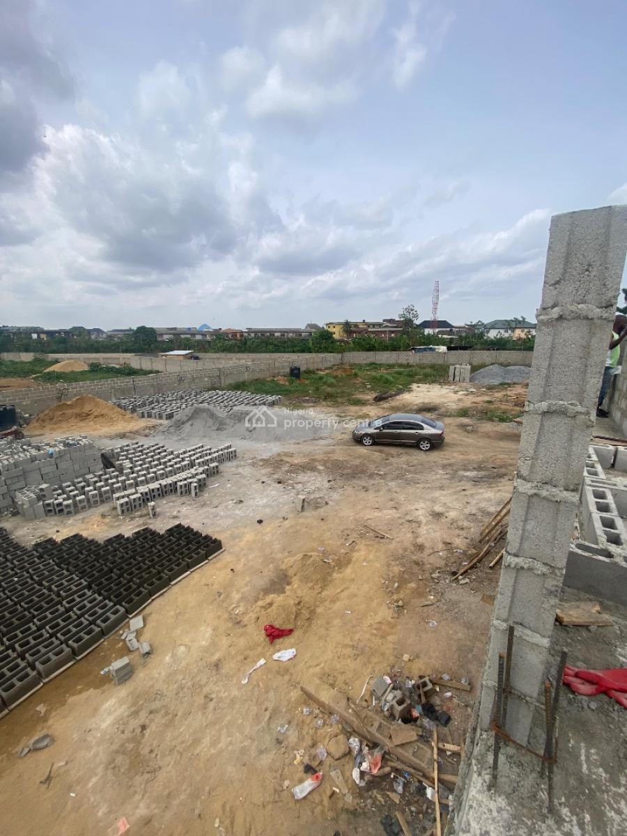 a Half Plot of Land, Toyin Giwa, Bayo Oyegbemi Street, Egbeda, Alimosho, Lagos, Residential Land for Sale
