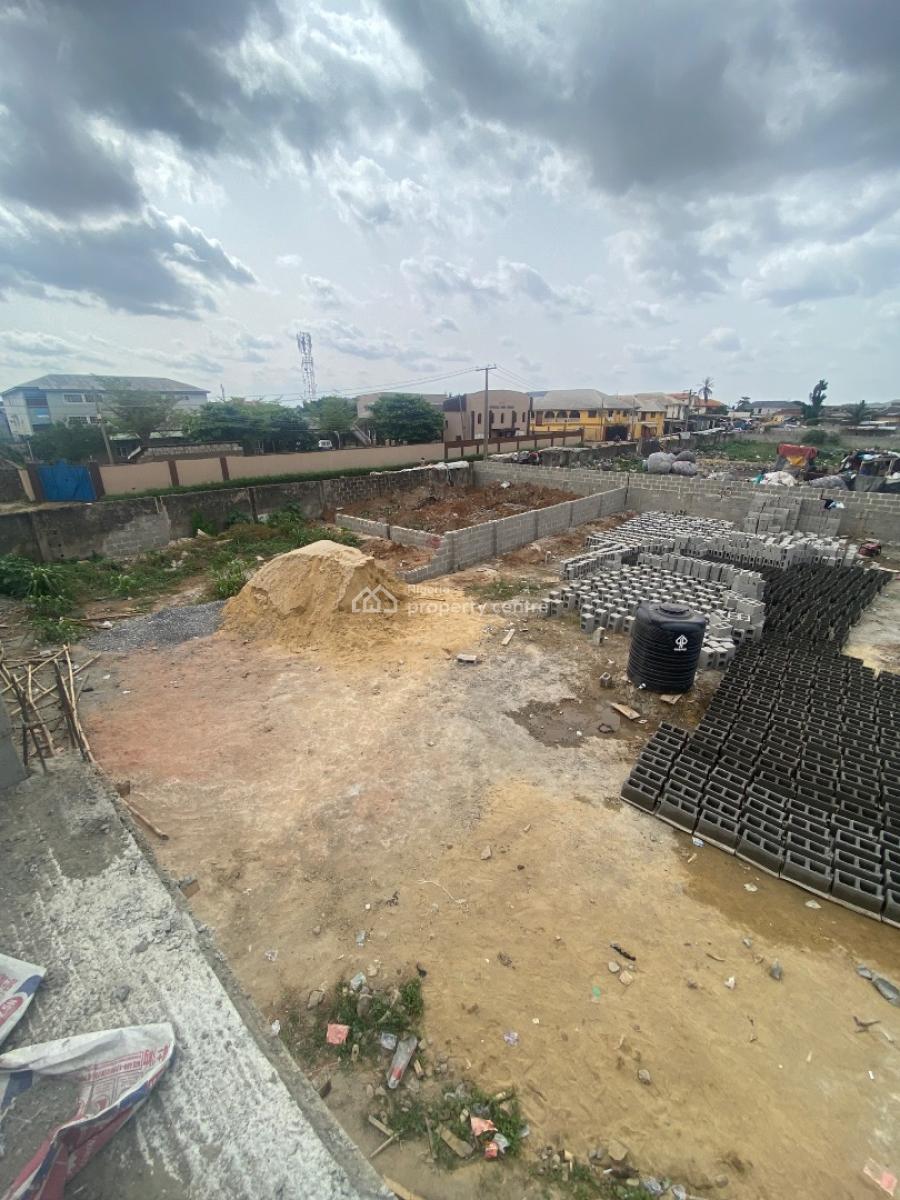 a Half Plot of Land, Toyin Giwa, Bayo Oyegbemi Street, Egbeda, Alimosho, Lagos, Residential Land for Sale