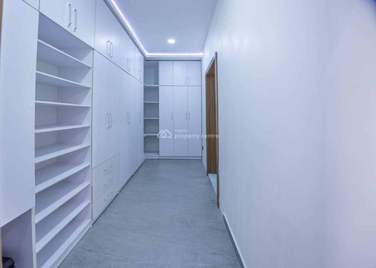 Self Service Partially Furnished 4 Bedroom Semi Detached with Bq, Conversation Road Chevron, Lekki, Lagos, Semi-detached Duplex for Rent