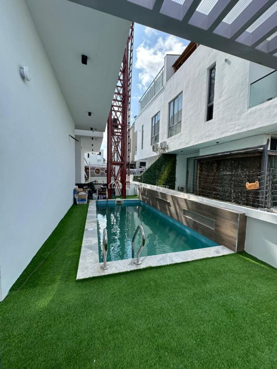 Luxury 5 Bedroom Fully Detached Duplex with a Bq, Pool, Cinema, Osapa, Lekki, Lagos, Detached Duplex for Sale