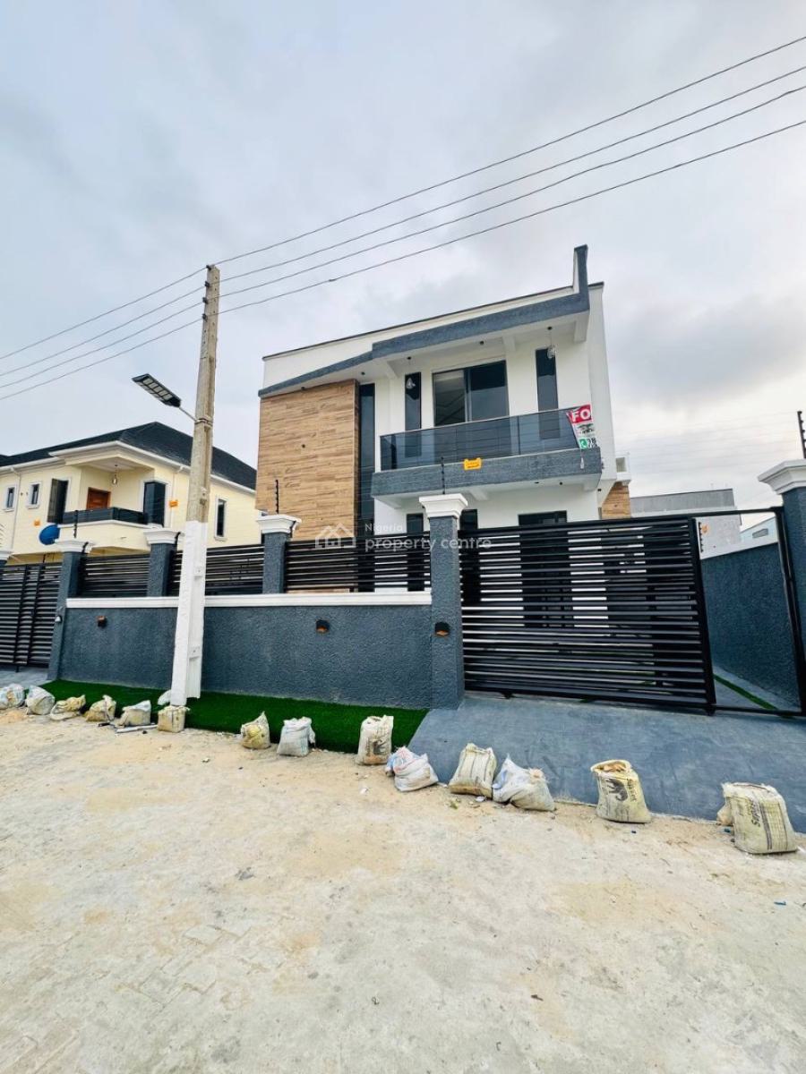 5 Bedroom Detach Duplex+ Bq, Ikota Estate Lekki Lagos, Lekki Phase 2, Lekki, Lagos, Detached Duplex for Sale