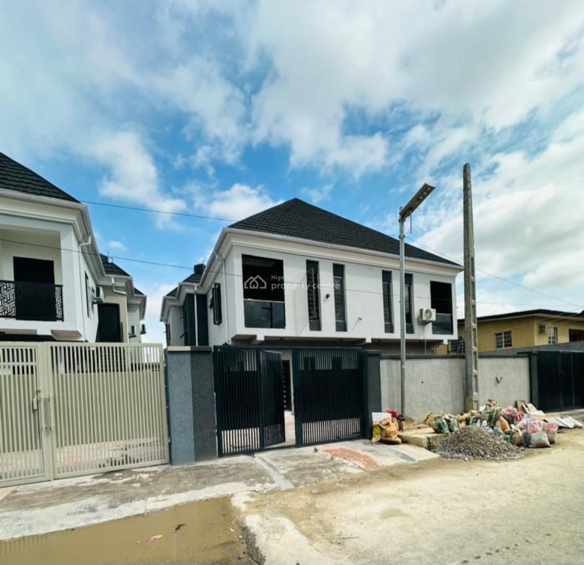 Newly Built 4 Bedroom Semi Detached Plus Bq in a Secured Estate, Allen, Ikeja, Lagos, Semi-detached Duplex for Sale
