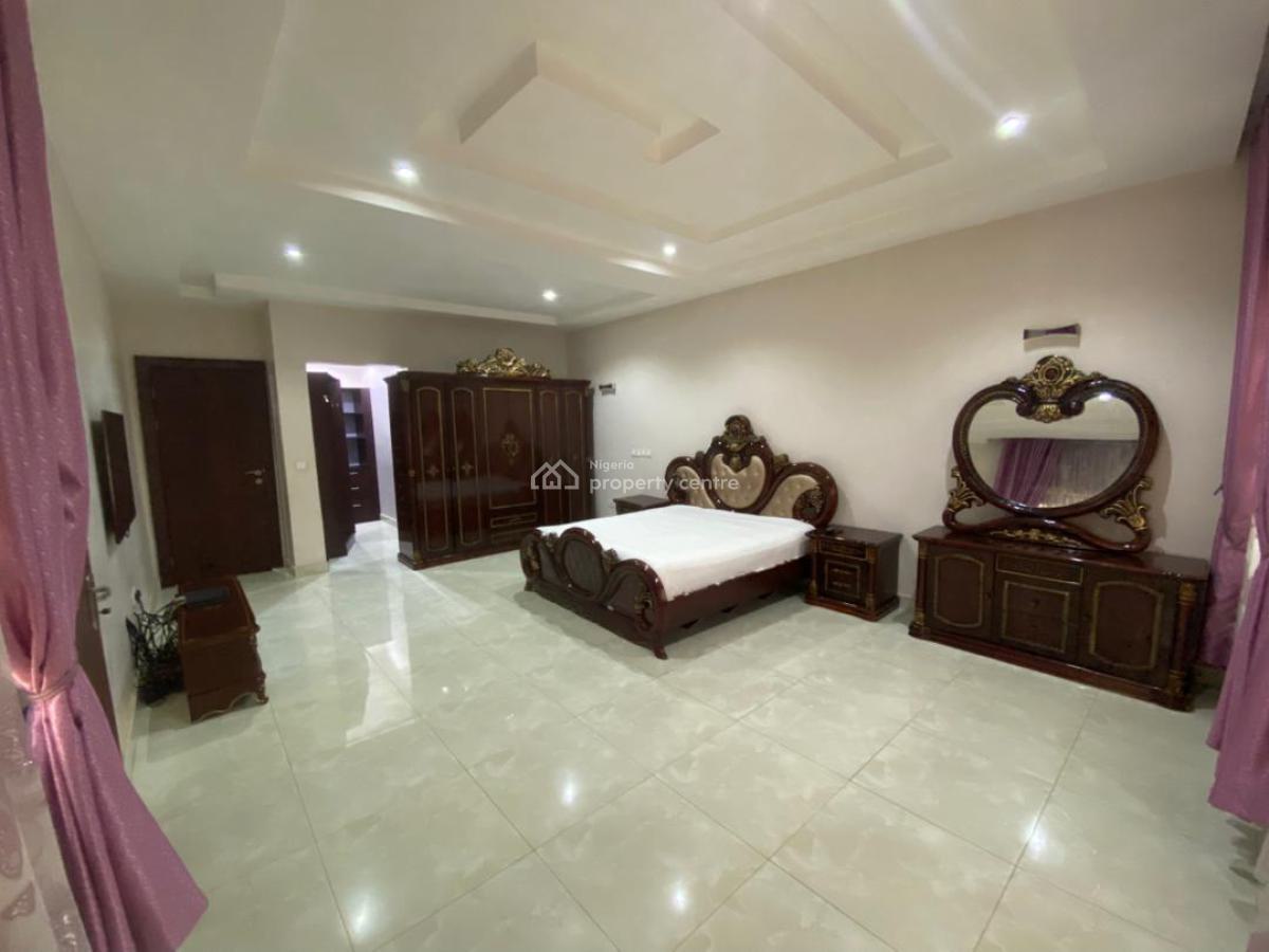 Partly Furnished 5 Bedrooms Semidetached Duplex, Wuye, Abuja, Semi-detached Duplex for Rent