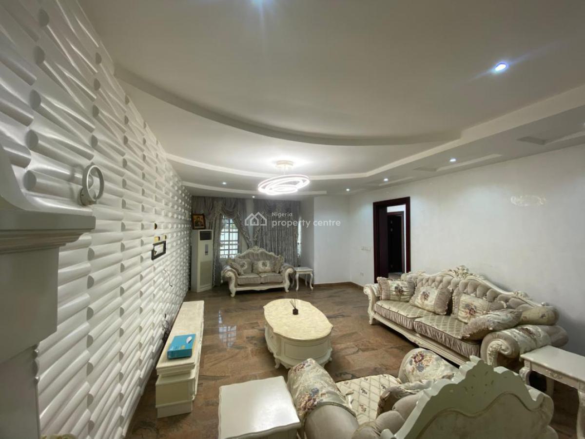 Partly Furnished 5 Bedrooms Semidetached Duplex, Wuye, Abuja, Semi-detached Duplex for Rent