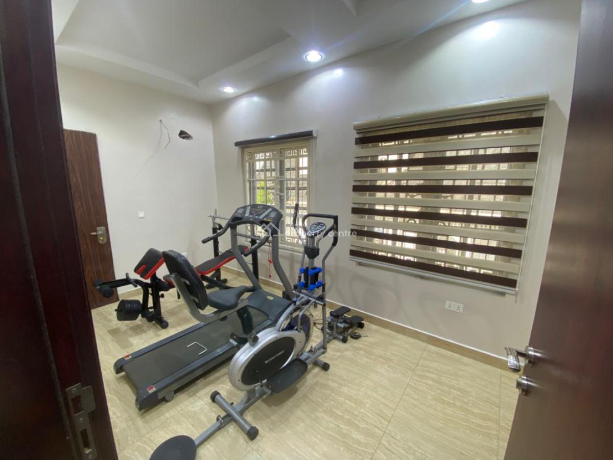 Partly Furnished 5 Bedrooms Semidetached Duplex, Wuye, Abuja, Semi-detached Duplex for Rent